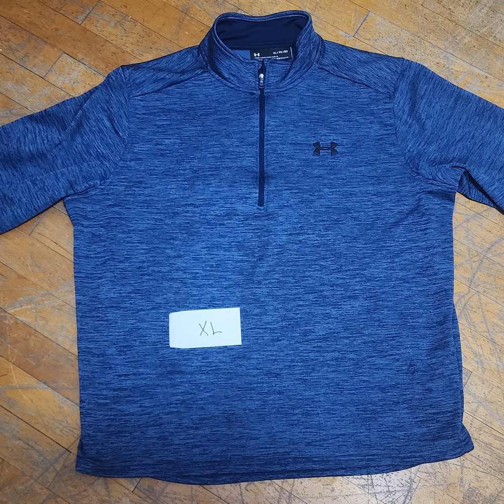 Under Armour Heathered Blue Performance Pullover
